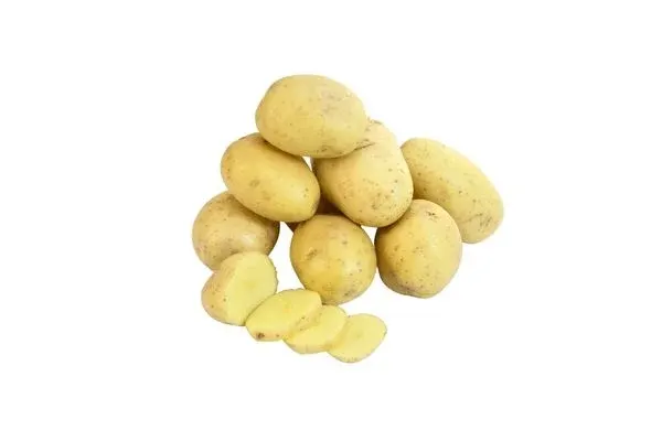 Papa blanca mediana